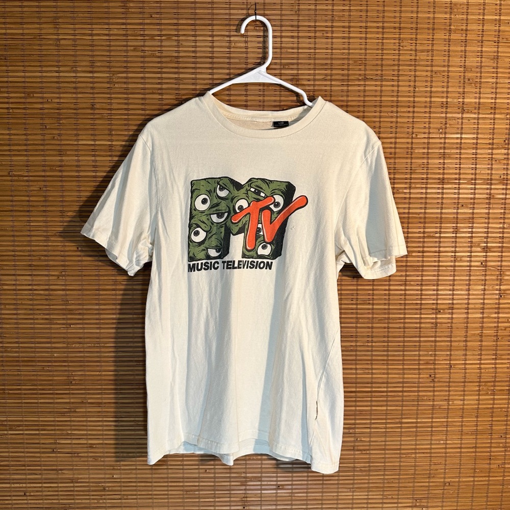 Vintage ‘M TV’ Short Sleeve T-Shirt - Picture 1 of 3